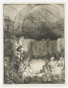 Pohřeb od Rembrandt van Rijn