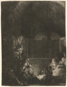 Pohřeb od Rembrandt van Rijn