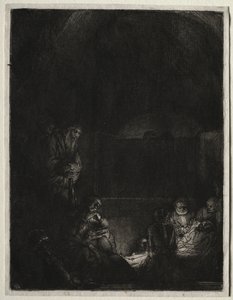 The Entombment, c. 1654. od Rembrandt van Rijn