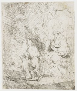 Útěk do Egypta od Rembrandt van Rijn