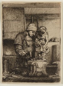 Zlatník od Rembrandt van Rijn