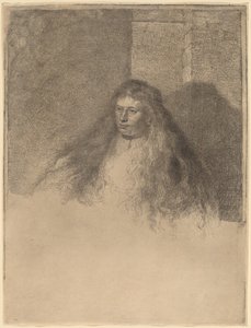 Velká židovská nevěsta od Rembrandt van Rijn