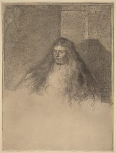 Velká židovská nevěsta od Rembrandt van Rijn