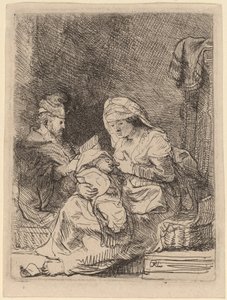 Svatá rodina od Rembrandt van Rijn
