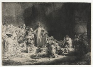 Sto guldenů, c. 1649. od Rembrandt van Rijn