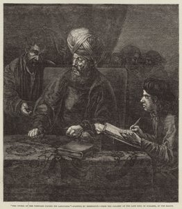 Majitel vinice platící svým dělníkům od Rembrandt van Rijn
