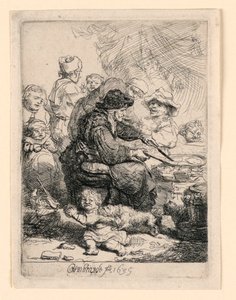 Pancake Woman od Rembrandt van Rijn
