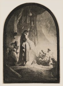 Vzkříšení Lazara od Rembrandt van Rijn