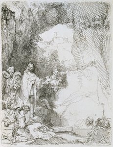 Vzkříšení Lazara, 1642 od Rembrandt van Rijn
