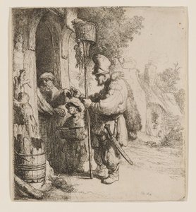 Obchodník s jedy na krysy od Rembrandt van Rijn