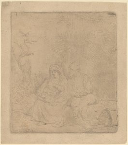 Zbytek na letu: Lehce leptané od Rembrandt van Rijn