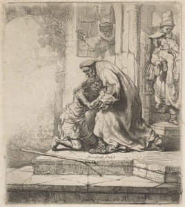 Návrat marnotratného syna, 1636. od Rembrandt van Rijn