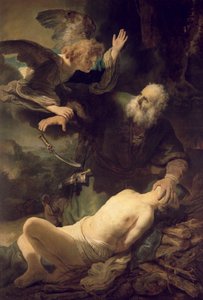 Abrahamova oběť, 1635 od Rembrandt van Rijn
