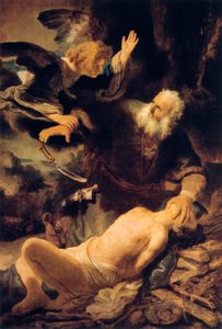 Obětování Izáka, 1635 od Rembrandt van Rijn