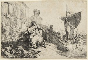 Loď štěstí od Rembrandt van Rijn