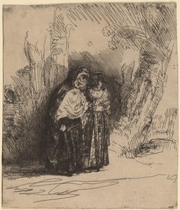 Španělský cikán "Preciosa" od Rembrandt van Rijn