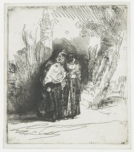 Španělská Romka Preciosa od Rembrandt van Rijn