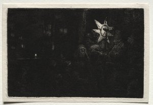 Hvězda králů: Noční skladba od Rembrandt van Rijn