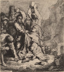 Ukamenování svatého Štěpána, 1635. od Rembrandt van Rijn