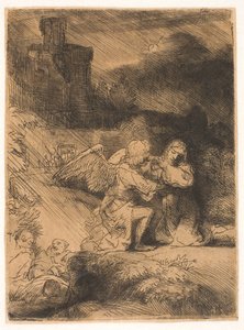 Agónie v zahradě od Rembrandt van Rijn