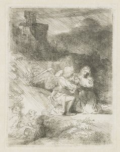 Agónie v zahradě od Rembrandt van Rijn