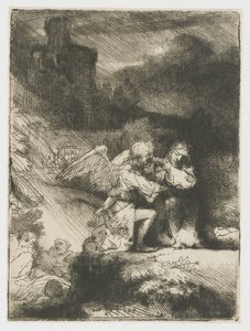 Agónie v zahradě od Rembrandt van Rijn