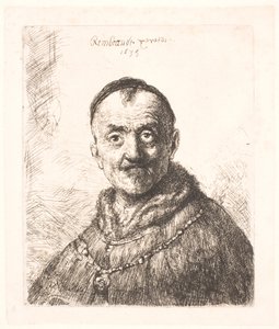 První orientální hlava (Rembrandtův otec?) od Rembrandt van Rijn