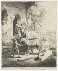 Milostivý Samaritán od Rembrandt van Rijn