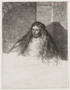 Velká židovská nevěsta od Rembrandt van Rijn