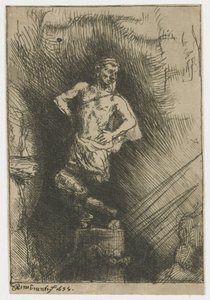 Obraz, který viděl Nabuchodonozor od Rembrandt van Rijn