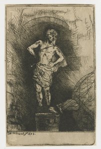 Obraz, který viděl Nabuchodonozor od Rembrandt van Rijn
