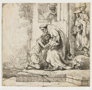Návrat marnotratného syna od Rembrandt van Rijn