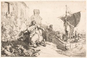 Loď Štěstěny od Rembrandt van Rijn