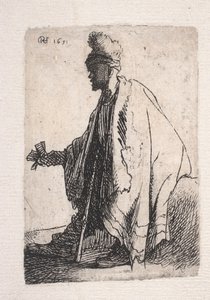 Malomocný žebrák od Rembrandt van Rijn