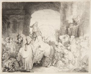Triumf Mordecaie od Rembrandt van Rijn