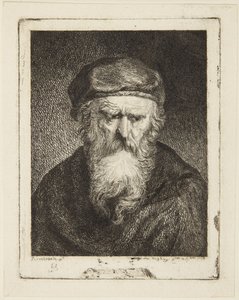 Atrabiliární stařec od Rembrandt van Rijn