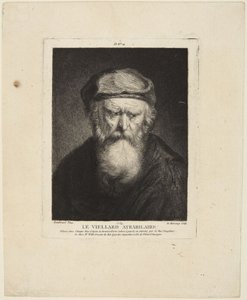 Mrzutý stařec od Rembrandt van Rijn