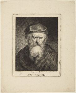Mrzutý stařec od Rembrandt van Rijn