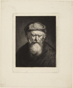 Vznětlivý stařec od Rembrandt van Rijn