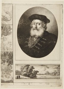 Stařec v čepici od Rembrandt van Rijn