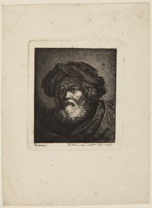 Stařec v čepici od Rembrandt van Rijn