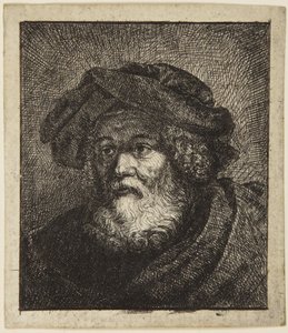Stařec v čepici od Rembrandt van Rijn