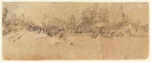 Pohled na Diemen od Rembrandt van Rijn