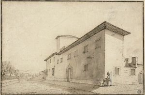 Vila Bellagio, Castello, nedaleko Florencie od Remigio Cantagallina