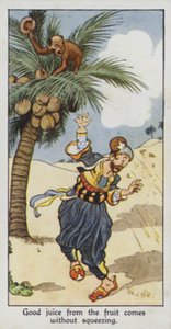 Východní přísloví: (barevná litografie) od René Bull