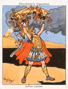 Julius Caesar (barevná litografie)