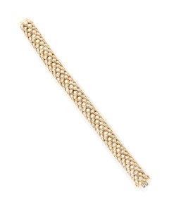 Jeden ze tří náramků "Honeycomb", 50. léta