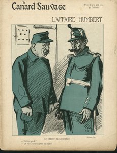 Ilustrace Hermann-Paul (1864-1940) pro obálku Le Canard Sauvage, č. 21 od Rene George Hermann Paul