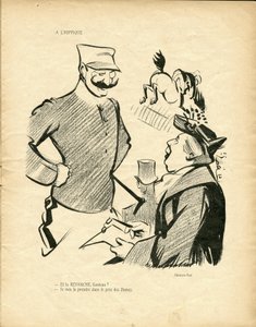 Ilustrace Hermann-Paul (1864-1940) v Divoké kachně od Rene George Hermann Paul