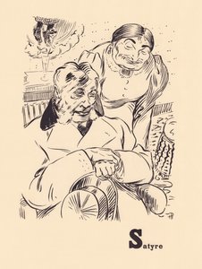 S jako Satyr od Rene George Hermann Paul